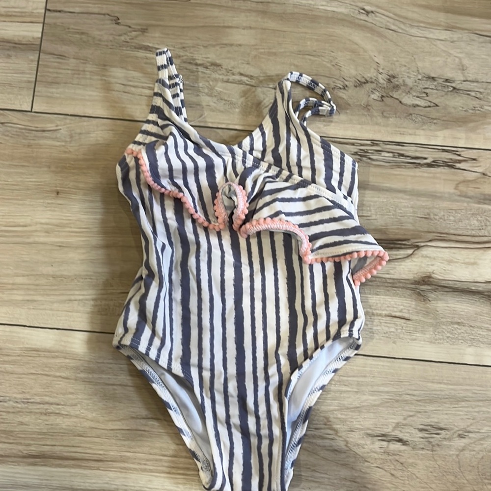 EUC Jessica Simpson Baby Girls 12m Bathing Suit